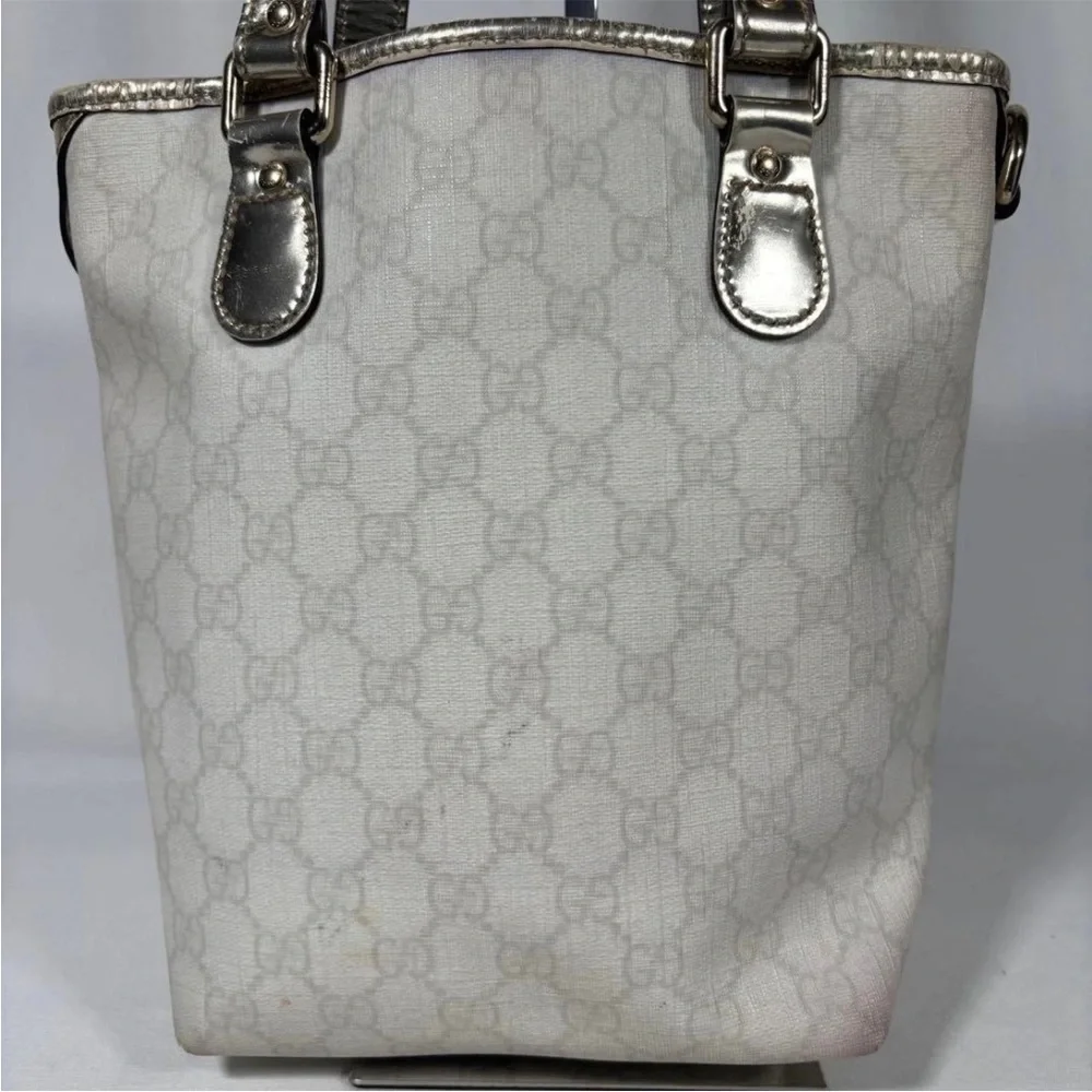 Gucci White and Silver Women's Bag - Picture 3 of 16